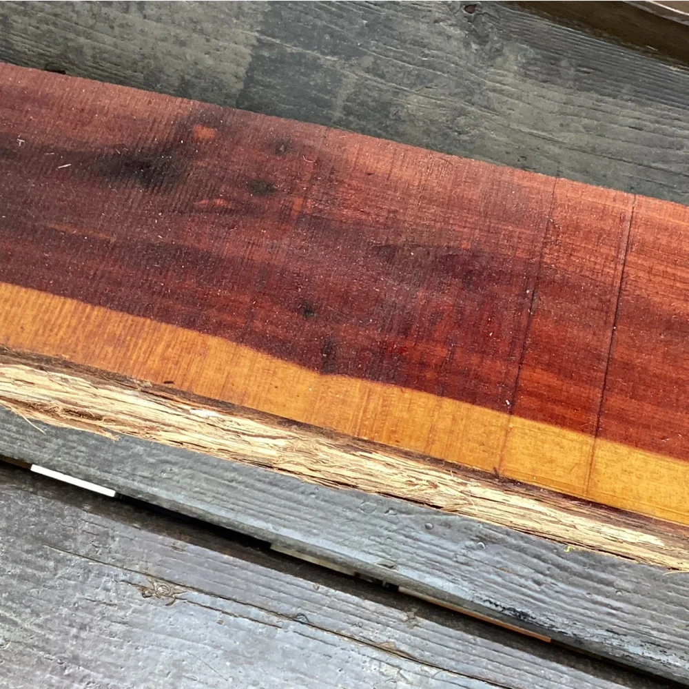 🪚 OOAK Vintage SAW 🪚 LOG Shelf Rustic LUMBERJACK